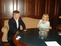 Predsednica Narodne skupštine prof. dr Slavica Đukić Dejanović primila novoimenovanog ambasadora Slovenije u Beogradu